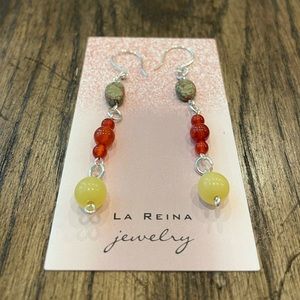 Julia Earrings Silver Plated